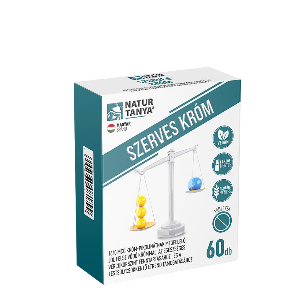 Natur Tanya Organic Chromium (60 Tablets) - Viking Supplements