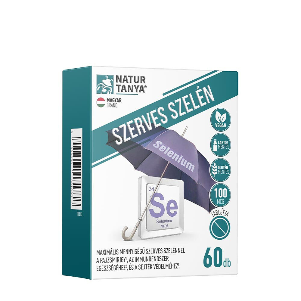 Natur Tanya Økologisk Selen (60 tabletter) billede
