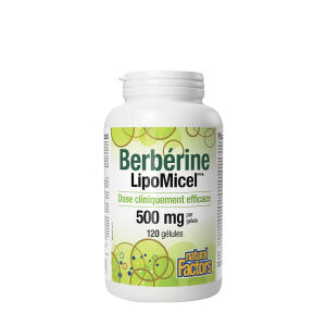 Natural Factors Berberine LipoMicel Matrix (120 mjuka gelkapslar) – Viking Supplements