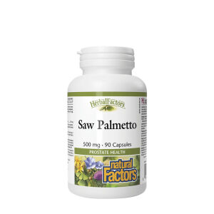 Natural Factors Saw Palmetto 500 mg (90 kapslar) – Viking Supplements
