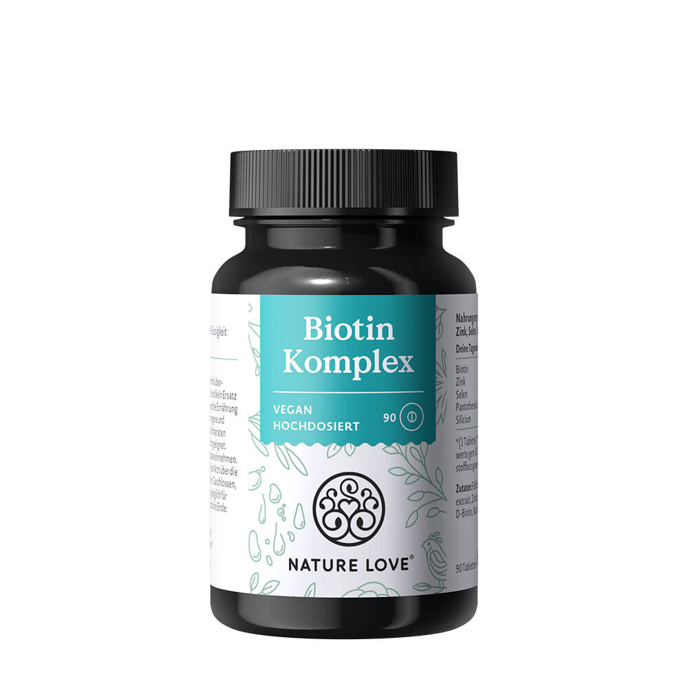Nature Love Biotin Complex (90 Tablets) - Viking Supplements