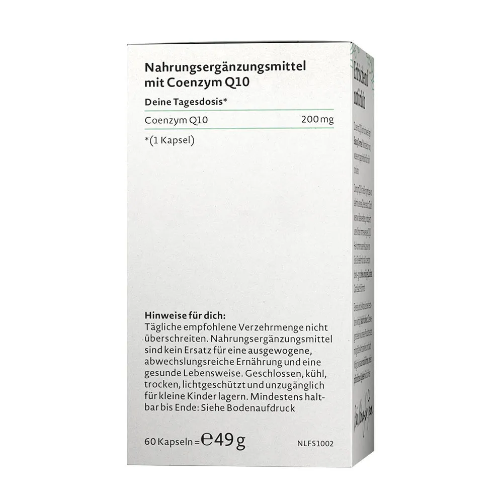Nature Love Coenzyme Q10 (60 Capsules) - Bild 2