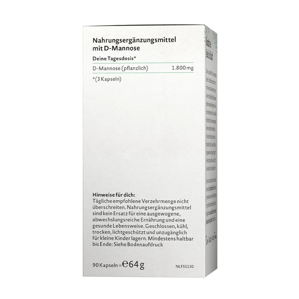 Nature Love D-Mannose (90 Capsules) - Bild 2