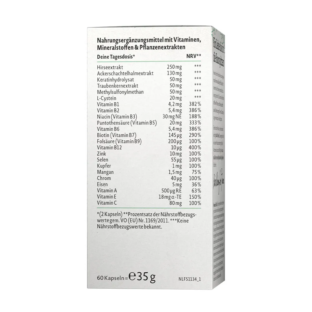 Nature Love Hair Vitamins (60 Capsules) - Image 2