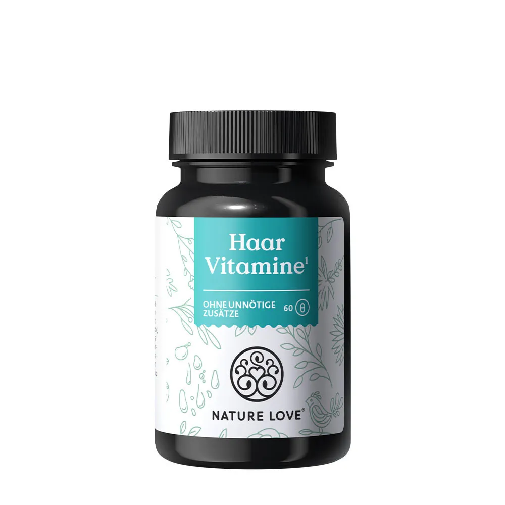 Nature Love Hair Vitamins (60 Capsules) - Nuvalia