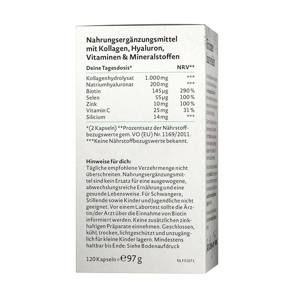 Nature Love Kollagen Komplex (120 Capsules) - Image 2