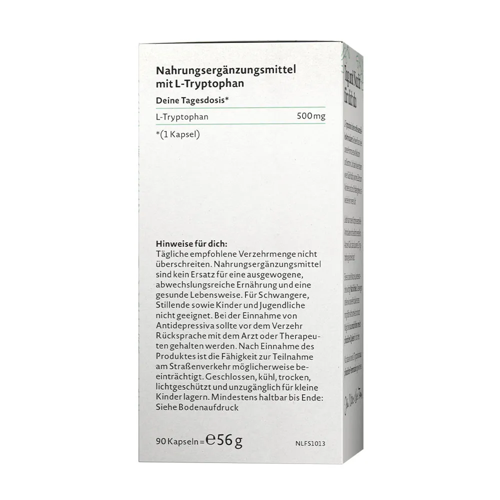 Nature Love L-Tryptophan (90 Capsules) - Bild 2