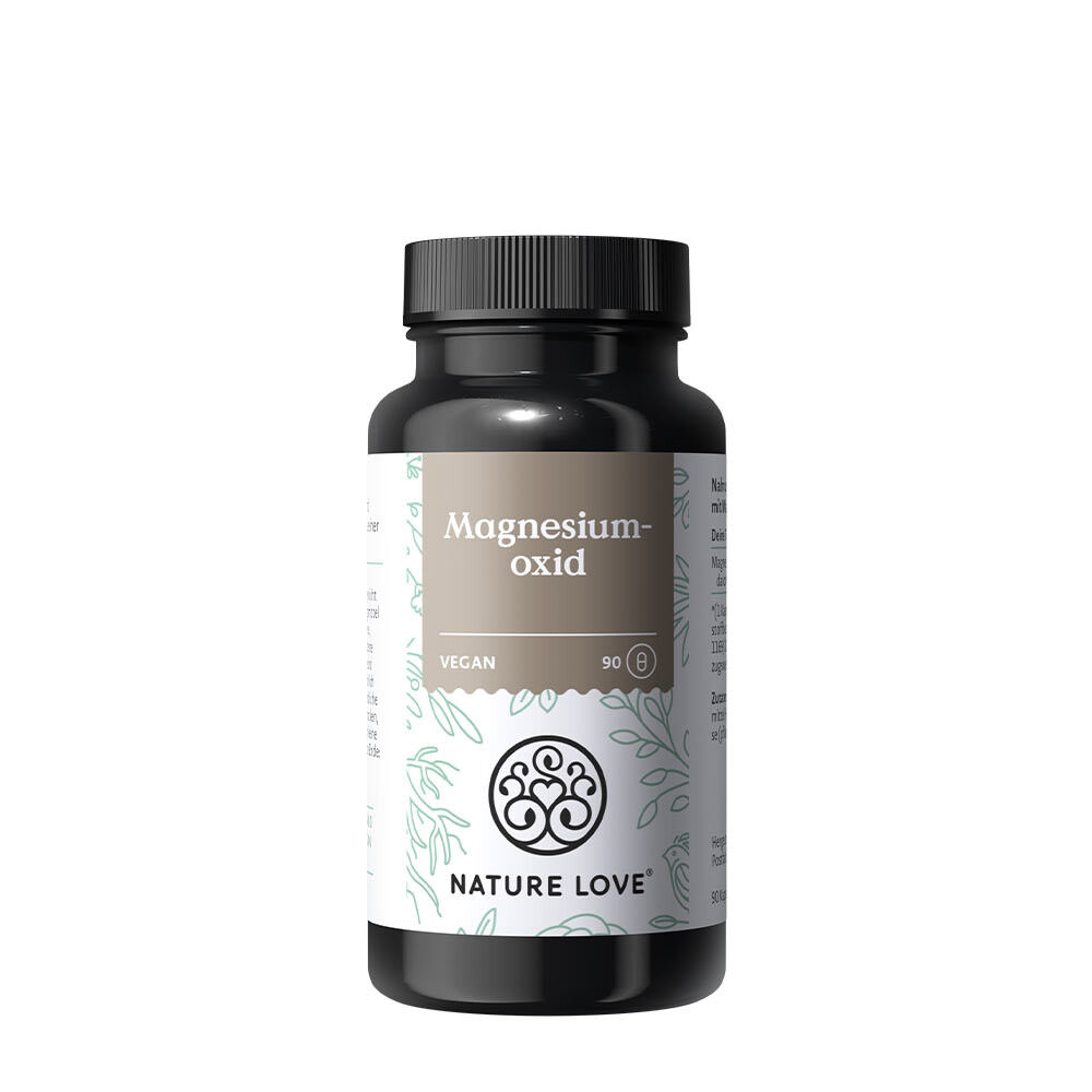 Nature Love Magnesium oxide (90 Capsules) - Viking Supplements