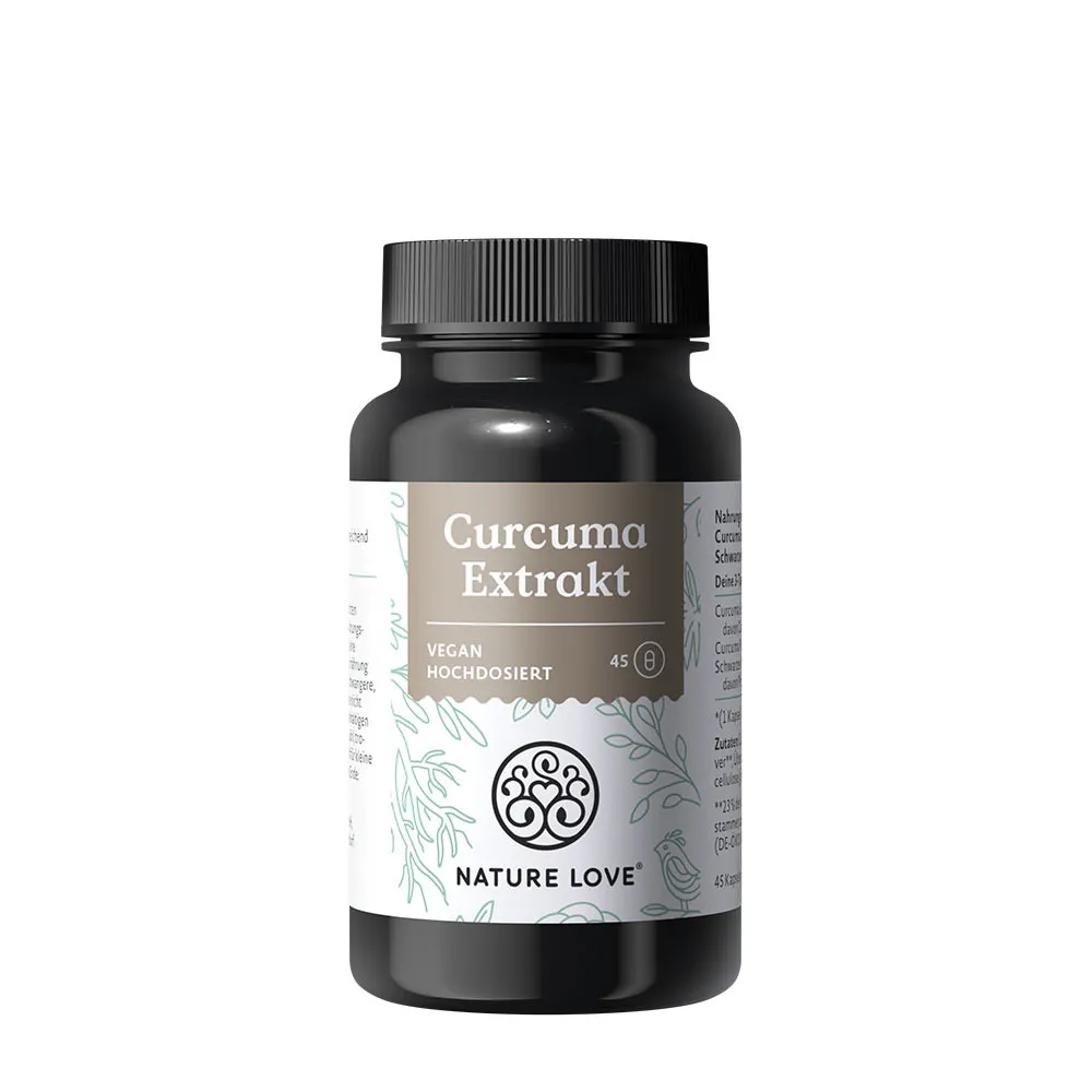 Nature Love Turmeric Extract (45 Capsules) - Nuvalia