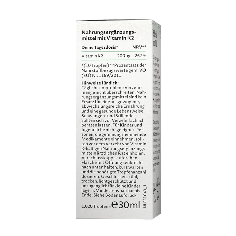 Nature Love Vitamin K2 (30 ml) - Bild 2