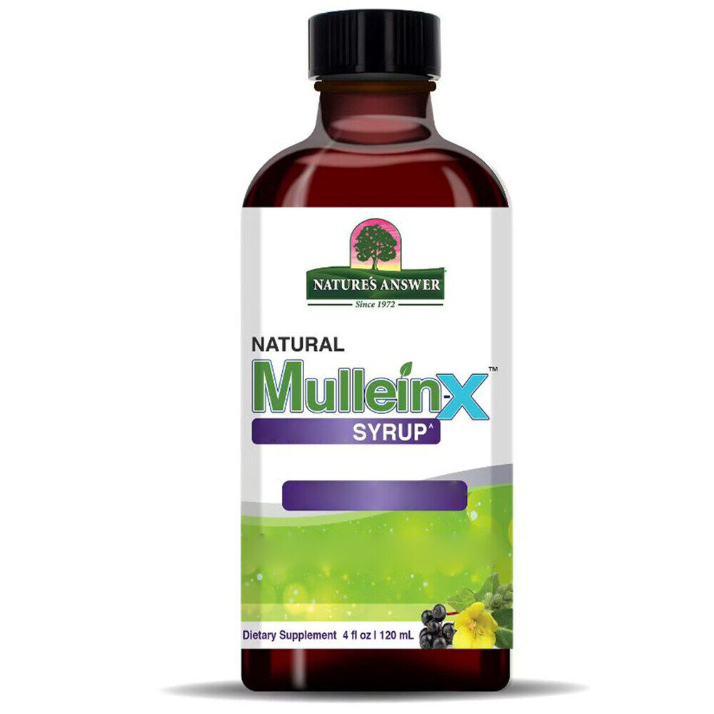 Nature's Answer Mullein-X Cough Syrup 4 oz (120ml) - Bild 2