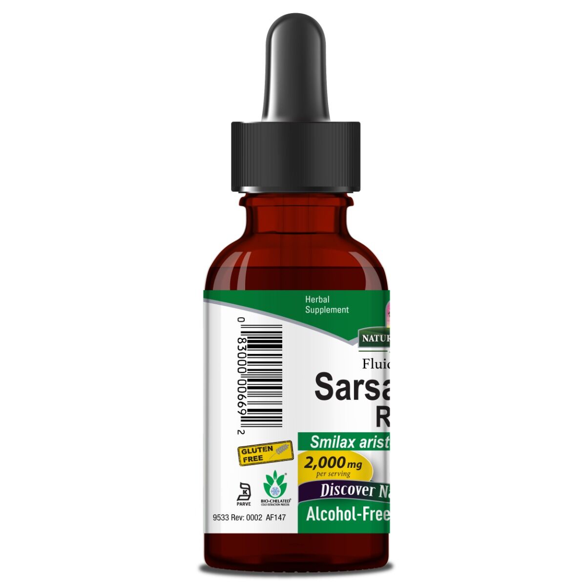 Nature's Answer Sarsaparilla Root 2000ml. Alcohol-Free 30ml - Image 3