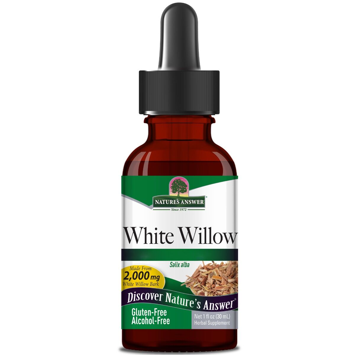 Nature's Answer White Willow 2000mg Alcohol-Free 30ml - Bild 2