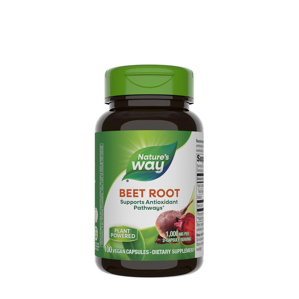 Natures Way Beet Root (100 Capsules) - Viking Supplements