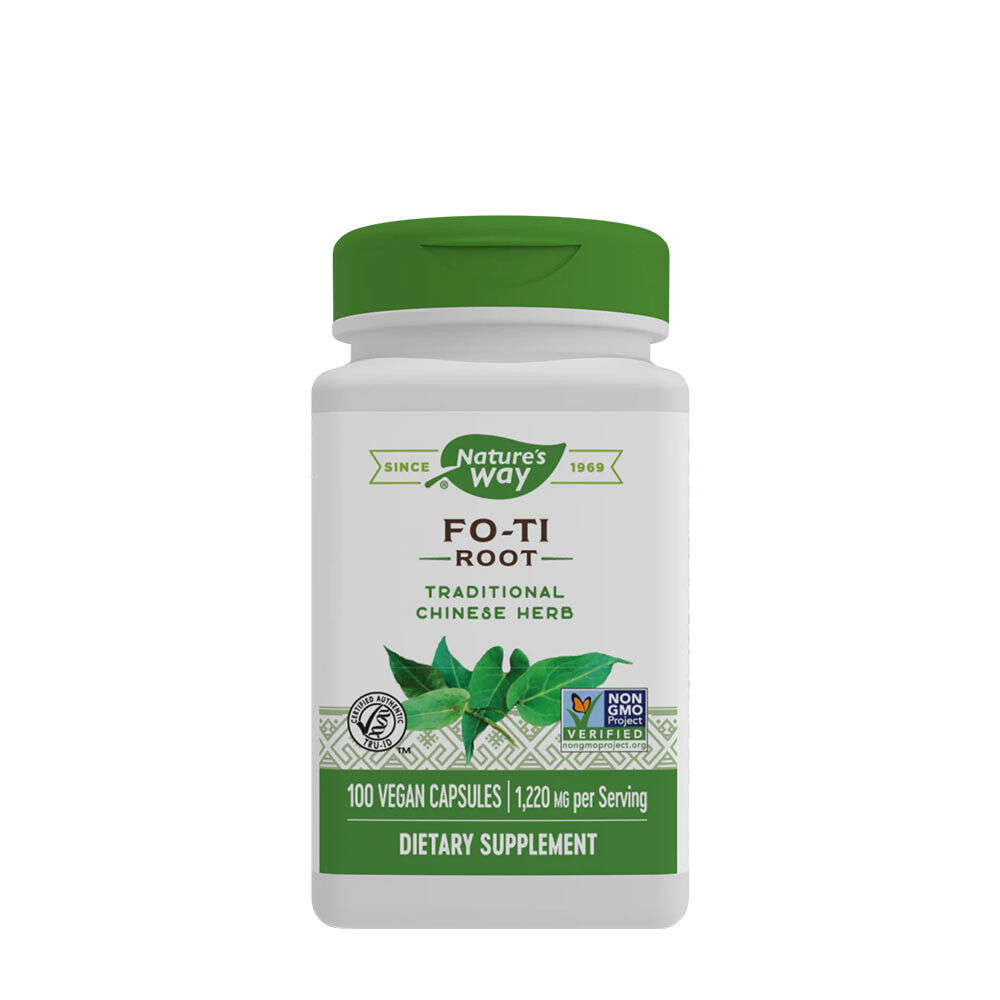 Natures Way Fo-Ti Root (100 Capsules) - Viking Supplements