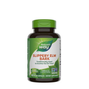 Natures Way – Slippery Elm Bark (100 kapslar) – Viking Supplements