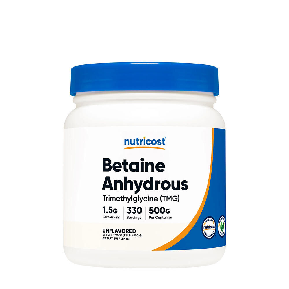 Nutricost Betaine Anhydrous (TMG) Powder (500 g) - Viking Supplements