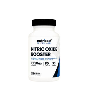 Nutricost Nitric Oxide Booster 750 mg (90 kapslar) – Viking Supplements