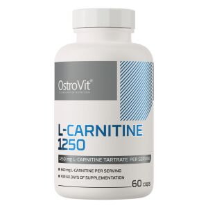 OSTROVIT L-karnitin  Supreme-kapslar 1250 mg (60 kapslar) – Viking Supplements