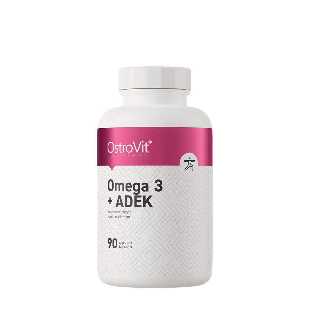 Ostrovit Omega 3 + ADEK (90 Capsules) - Viking Supplements