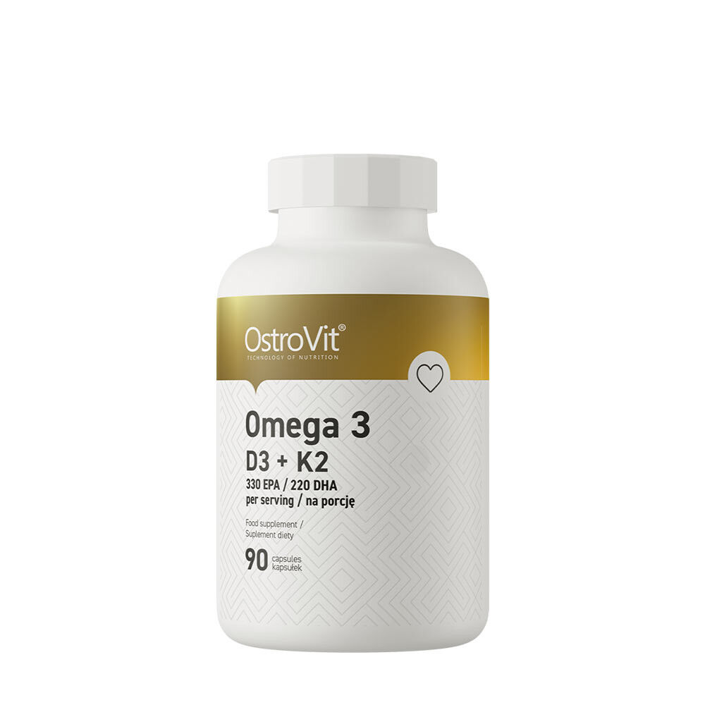 Ostrovit Omega 3 D3 + K2 (90 Capsules) - Viking Supplements