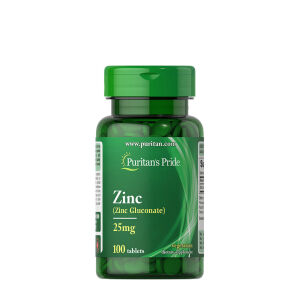 Puritan's Pride Zink 25 mg (100 tabletter) – Viking Supplements