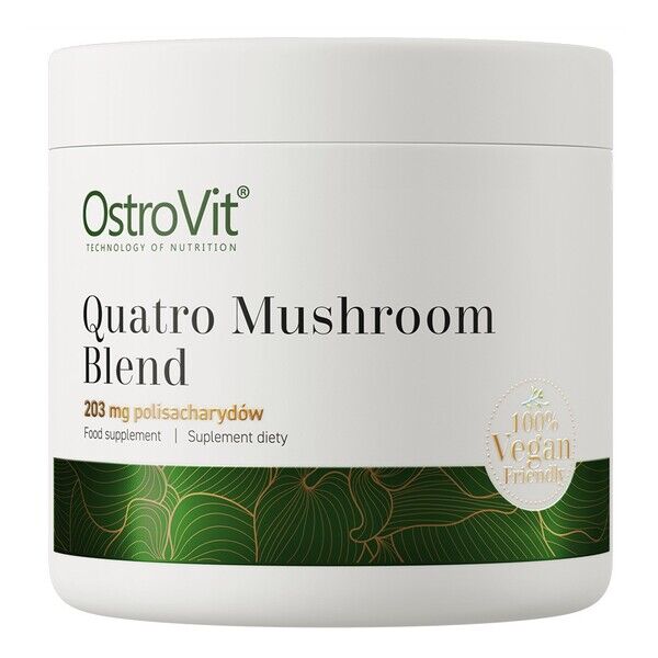 Quatro Mushroom Blend - 100g - Viking Supplements