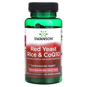 Röd jästris & CoQ10 – 60 vcaps – Viking Supplements