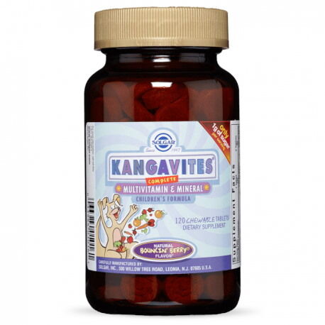 SOLGAR Kangavites - Vitamins and Minerals lonzegnes (120 tabs) - Viking Supplements