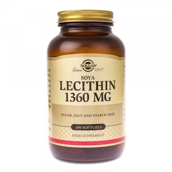 SOLGAR Soya Lecithin (100 caps) - Viking Supplements