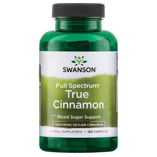 SWANSON FS True Cinnamon (Cejloñski) 300mg 120 - Viking Supplements