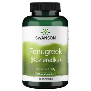 SWANSON Fenugreek (Kozieradka) 610 mg 90 kapslar – Viking Supplements