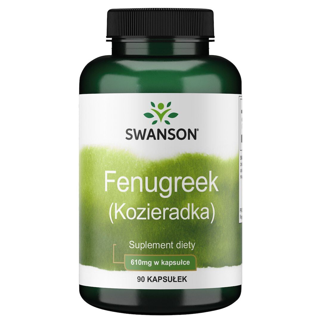 SWANSON Fenugreek (Kozieradka) 610 mg 90 kapslar – Viking Supplements