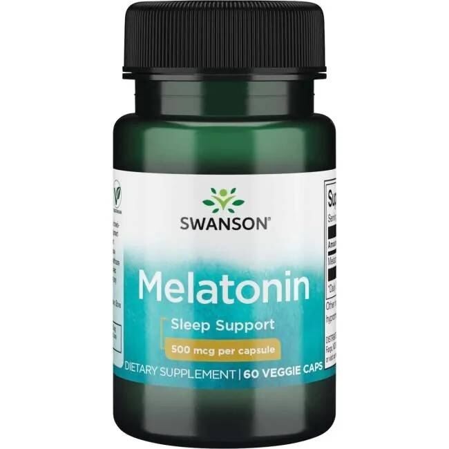 SWANSON Melatonina 500mcg - Viking Supplements