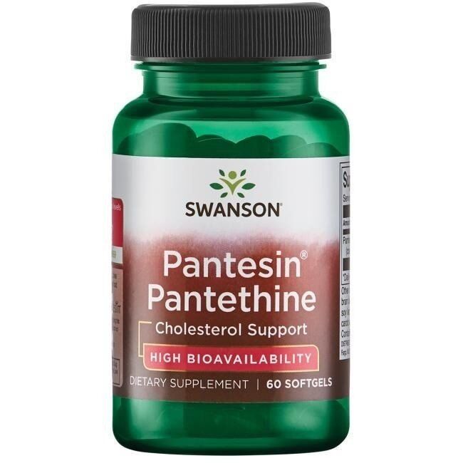 SWANSON Pantesin Panthetine 300 mg 60 kapslar – Viking Supplements