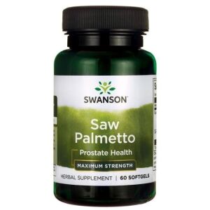 SWANSON Saw Palmetto-extrakt 320 mg, 60 gelkapslar – Viking Supplements