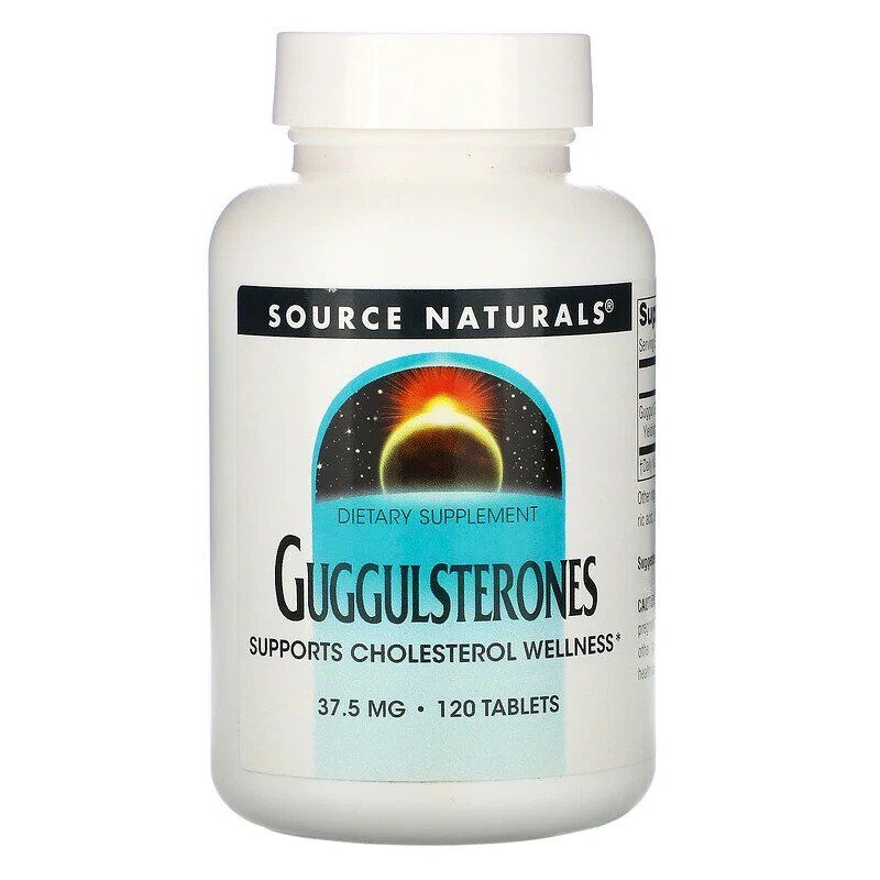 Source Naturals Guggulsterones 37.5mg 120 tablets - Viking Supplements
