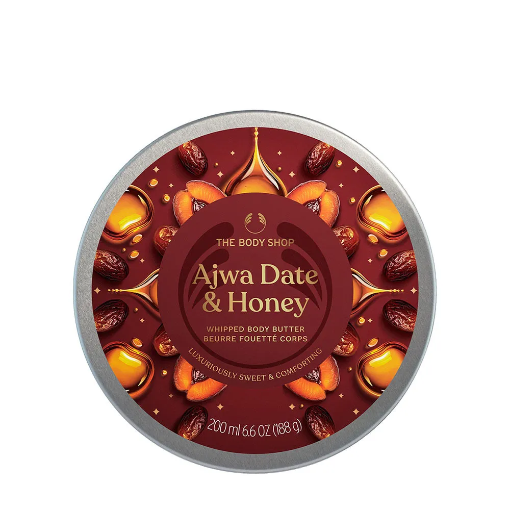The Body Shop Ajwa Date and Honey Whipped Body Butter (200 ml) - Nuvalia