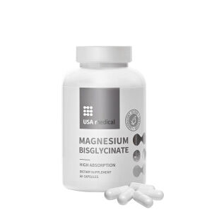 Medicinskt magnesiumbisglycinat från USA (60 kapslar) – Viking Supplements