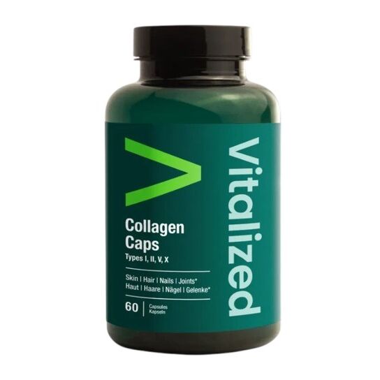 Vitalized - Kollagen Typer I, II, V, X 60 kapsler