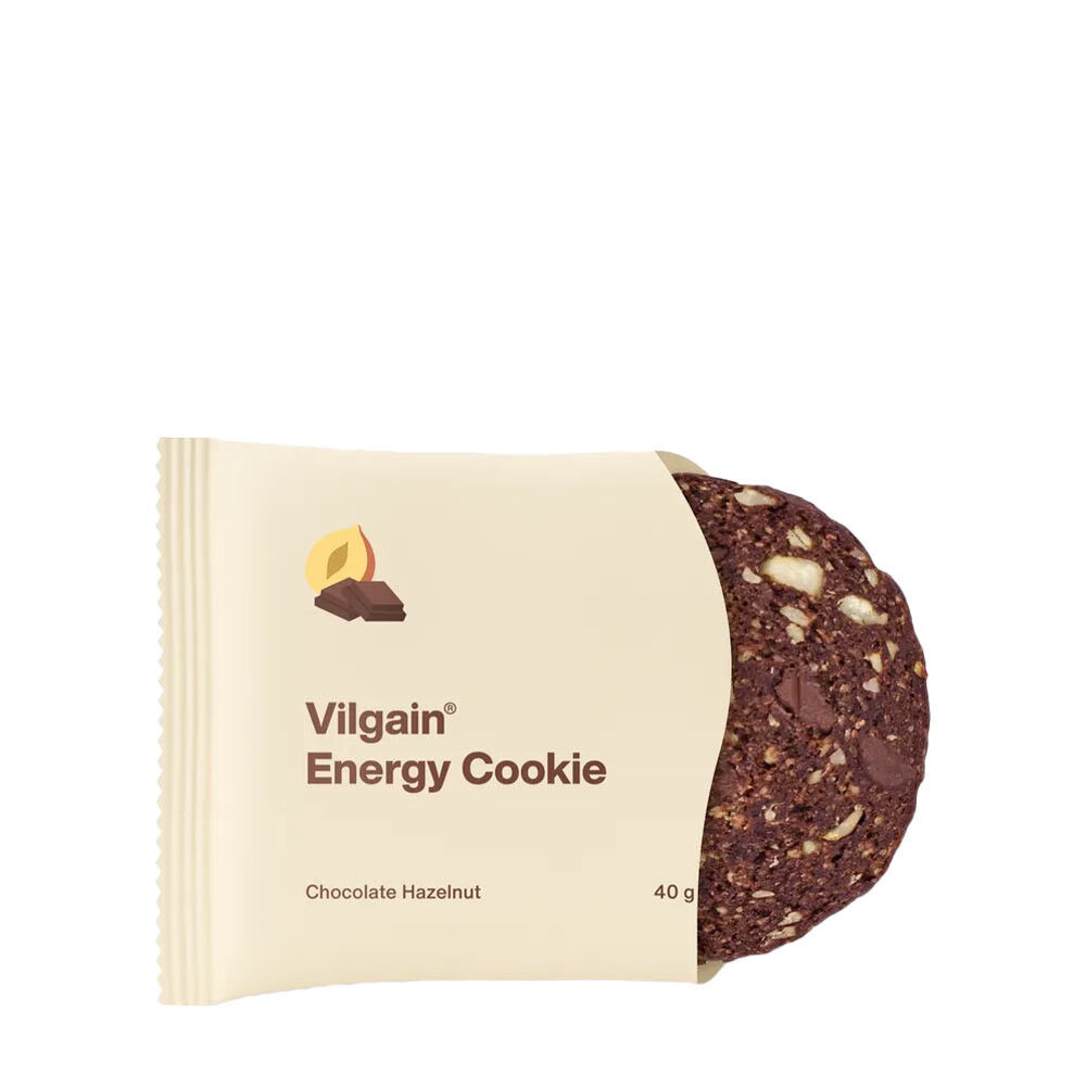 Vilgain BIO Energy Cookie med chokolade og hasselnødder (40 g) billede
