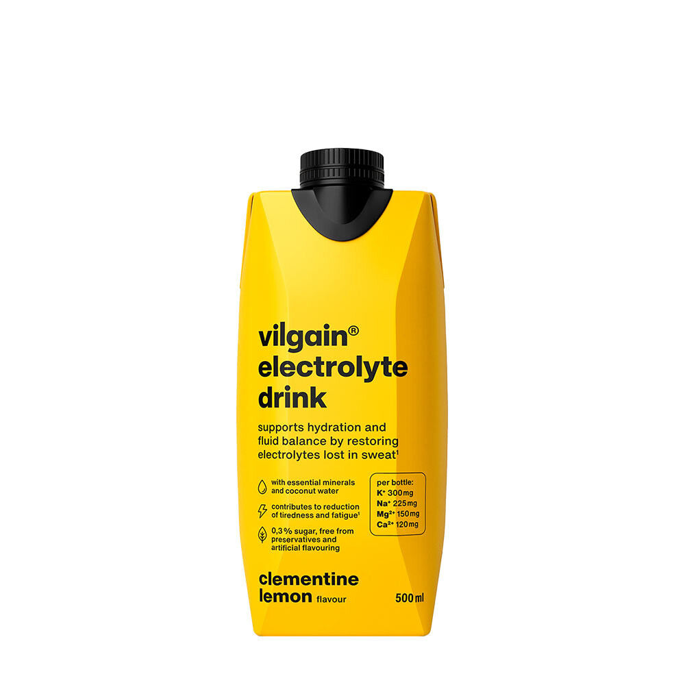 Vilgain elektrolytdrik (500 ml, klementin-mango) billede
