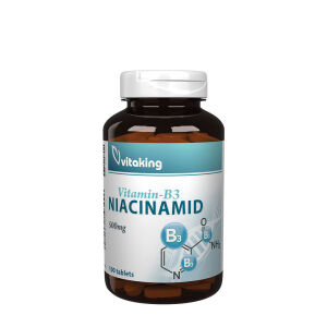 Vitaking B3 Niacinamid 500 mg (100 tabletter) – Viking Supplements