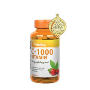 Vitaking C-1000 mg with Rosehip 25mg (100 Tablets) - Nuvalia
