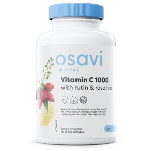 C-vitamin 1000 med rutin och nypon – 120 veganska kapslar – Viking Supplements
