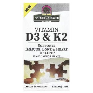 Vitamin D3 och K2 – 15 ml – Viking Supplements