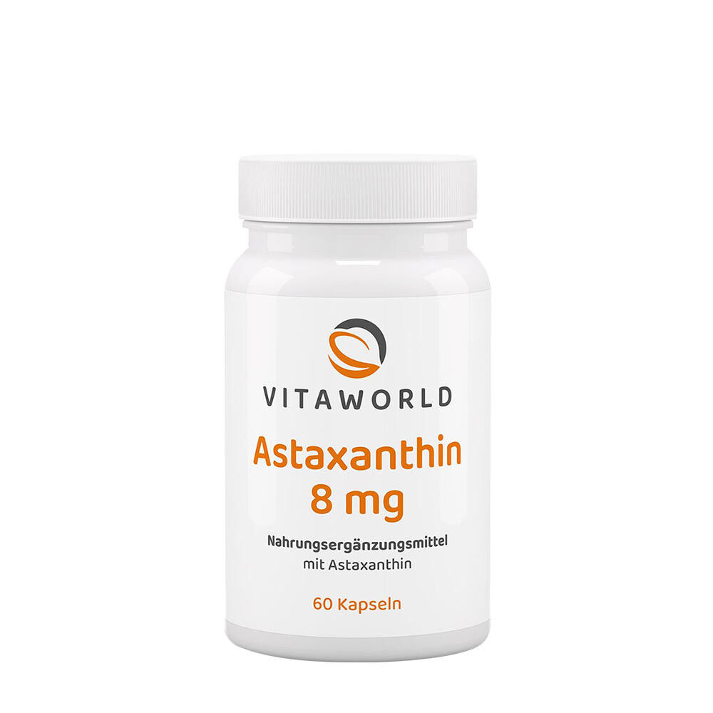 Vitaworld Astaxanthin 8 mg (60 Caps) - Viking Supplements