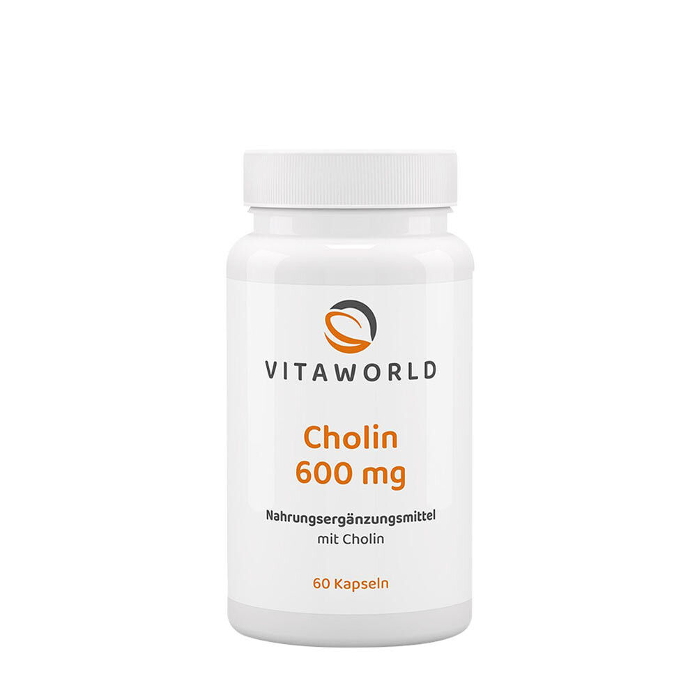 Vitaworld Choline 600 mg (60 Capsules) - Viking Supplements