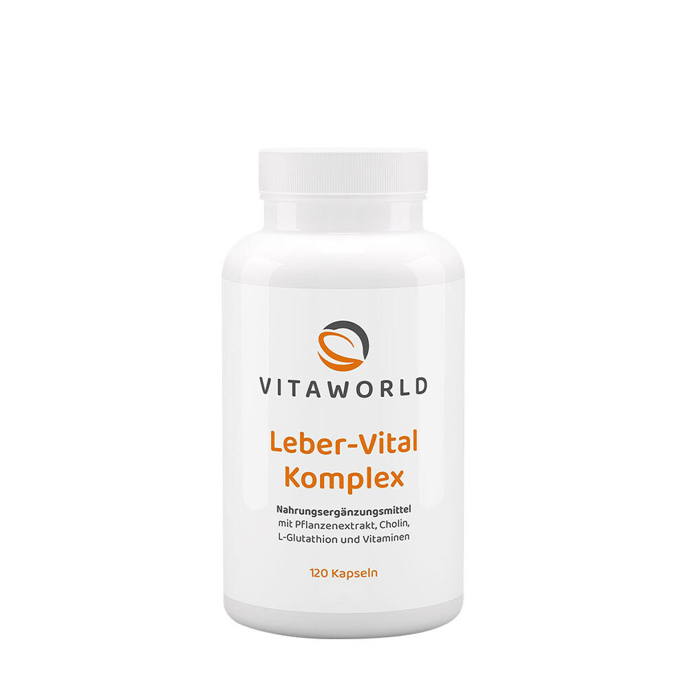 Vitaworld Liver-Vital Complex (120 Capsules) - Viking Supplements