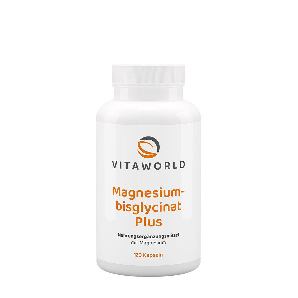 Vitaworld Magnesium bisglycinate plus (120 Capsules) - Viking Supplements